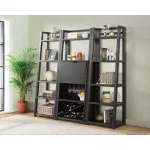 Leaning Bookcase Bookcases black 16