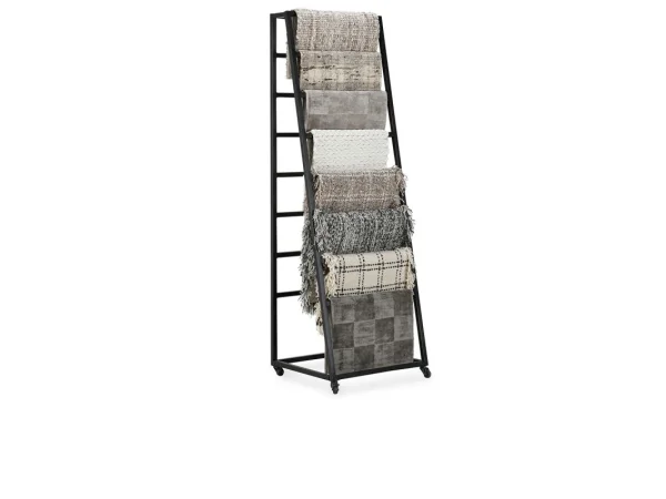 Berlin Distressed 1’x1′ swatch Rugs black 12