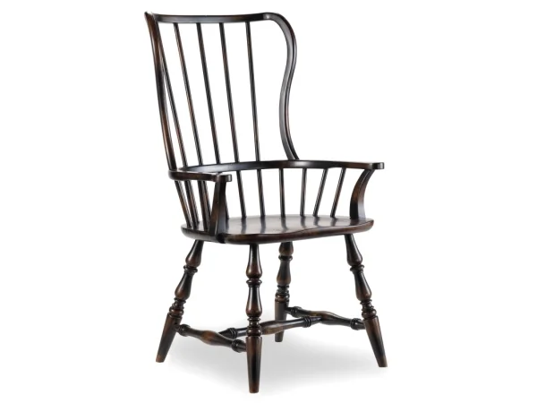 Sanctuary Spindle Arm Chair Chairs & Benches Blacks