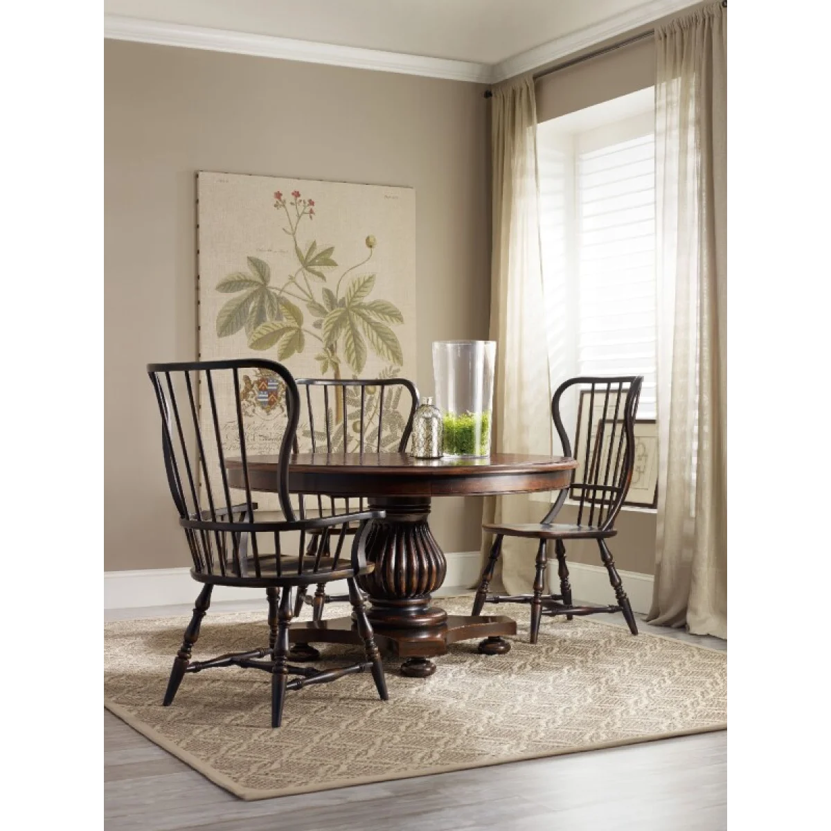 Sanctuary Spindle Side Chair Chairs & Benches Blacks 8