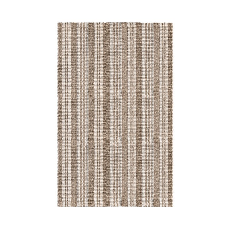 Seagrass Cabana Stripe Ivory 5x8