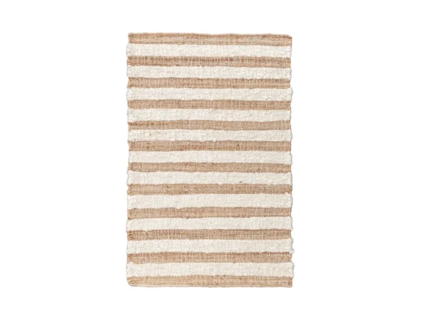 Rhodes Stripe Natural/ivory 2’x3 Rugs Classic Home