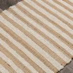 Rhodes Stripe Natural/ivory 2.6'x8' - Image 3