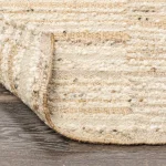 Idra Rug -natural/ivory 1'x1' swatch - Image 5