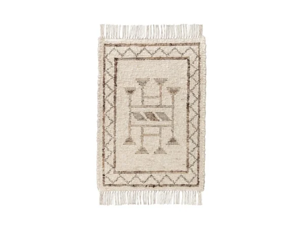 Gazi Ivory/brown Multi 2’x3′ Rugs Classic Home