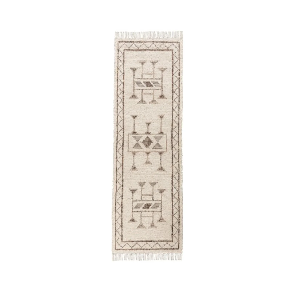Gazi Ivory/brown Multi 2.6’x8′ Rugs Classic Home 4