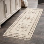 Gazi Ivory/brown Multi 2.6’x8′ Rugs Classic Home 21