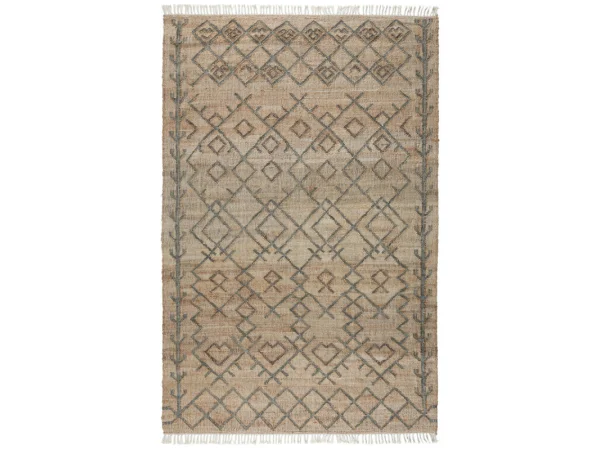 Accona Natural/sage 1’x1′ swatch Rugs Classic Home 4