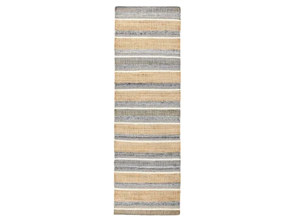 Coronado Natural Blue Multi 2.6’x8′ Rugs Classic Home