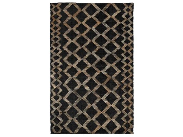 Gobi Black/natural 2’x3′ Rugs black