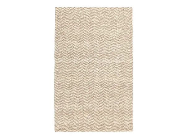 Herringbone Chenille 2’x3′ Rugs Chenille Ivory/Natural