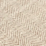 Herringbone Chenille 2’x3′ Rugs Chenille Ivory/Natural 12