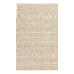 Herringbone Chenille 5’x8′ Rugs Chenille Ivory/Natural 10