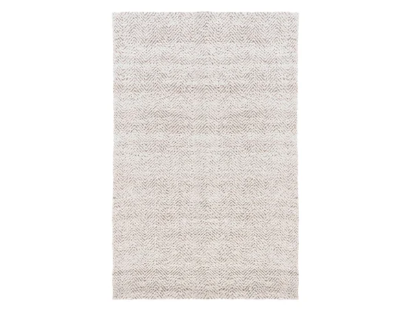 Herringbone Chenille 10’x14′ Rugs Chenille Ivory/Natural 8