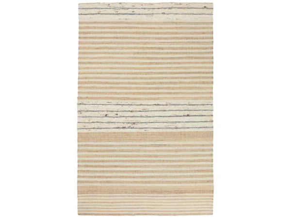 Pego Stripe Natural Multi 9’x12′ Rugs Classic Home