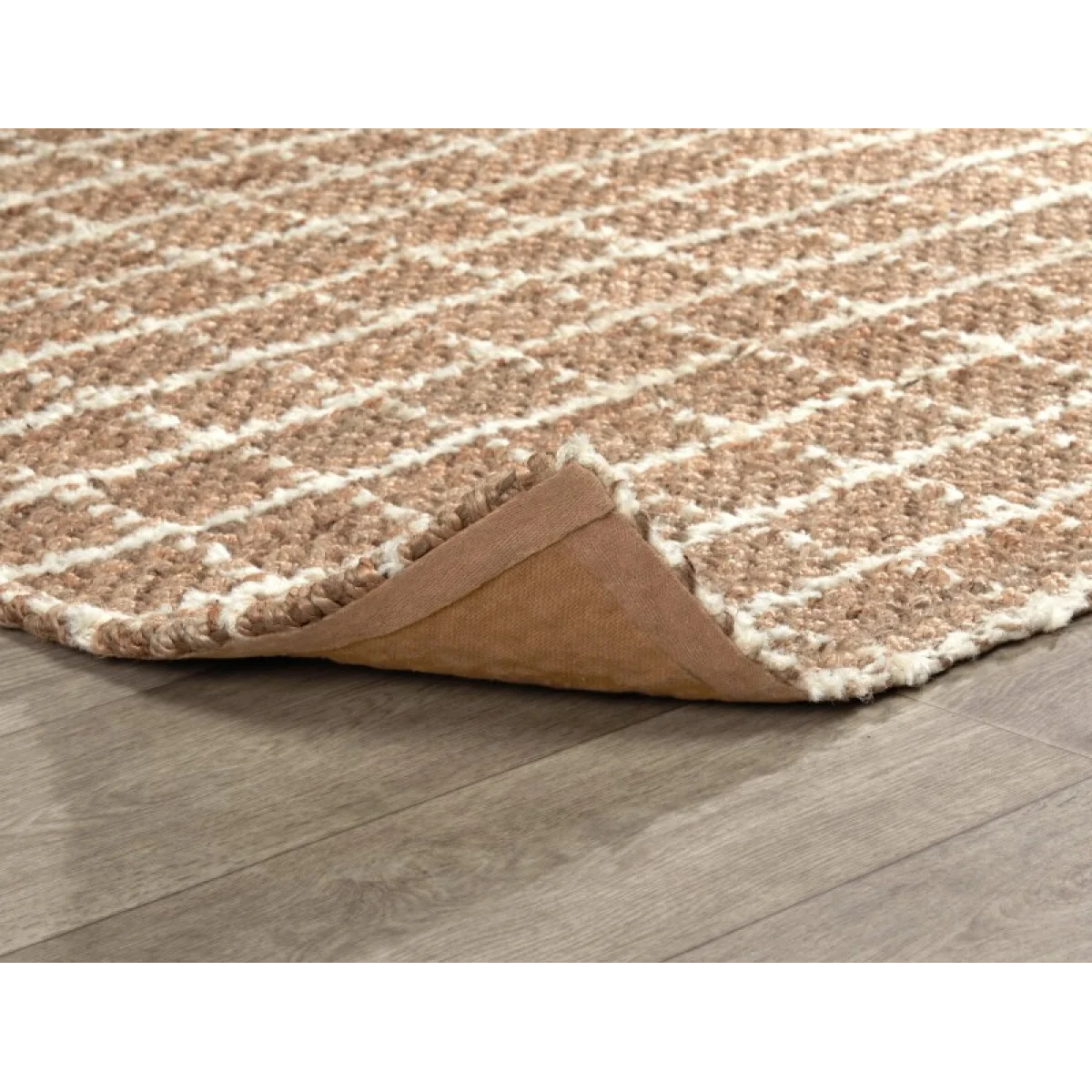 Windowpane Chenille Natural/ivory 9’x12′ Rugs Classic Home 8