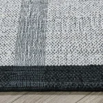 Kochi Stripe Ivory/black 2’x3′ Rugs Classic Home 12