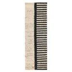 Kofu Stripe Natural/black 2.6’x8′ Rugs Classic Home 11