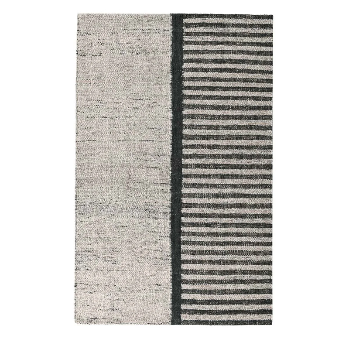 Kofu Stripe Natural/black 8’x10′ Rugs Classic Home 4
