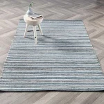 Del Mar 2’x3′ Rugs Aqua Blue/Multi 16