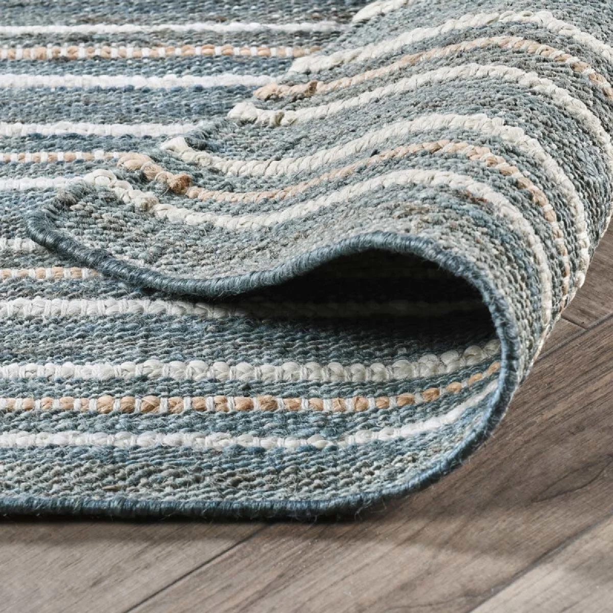 Del Mar 5’x8′ Rugs Aqua Blue/Multi 8