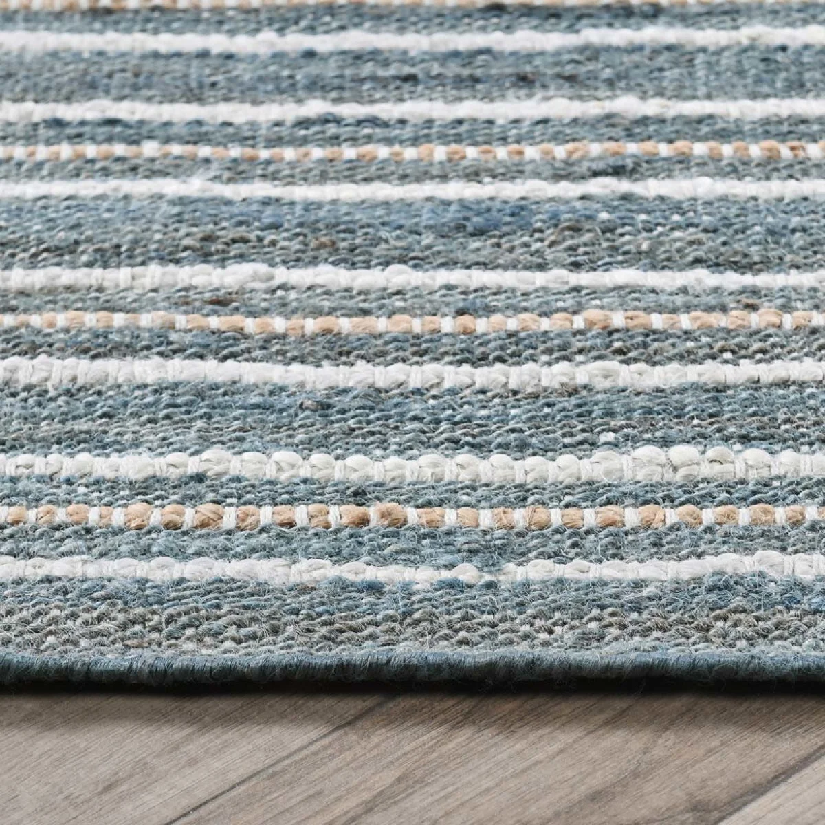 Del Mar 8’x10′ Rugs Aqua Blue/Multi 6