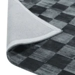 Berlin Check 5’x8′ Rugs black 15
