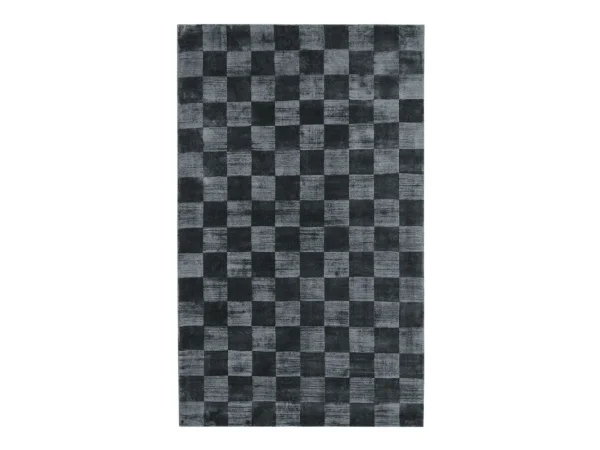 Berlin Check 9’x12′ Rugs black
