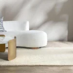 Cosi Wool/jute Ivory 1'x1' swatch - Image 7