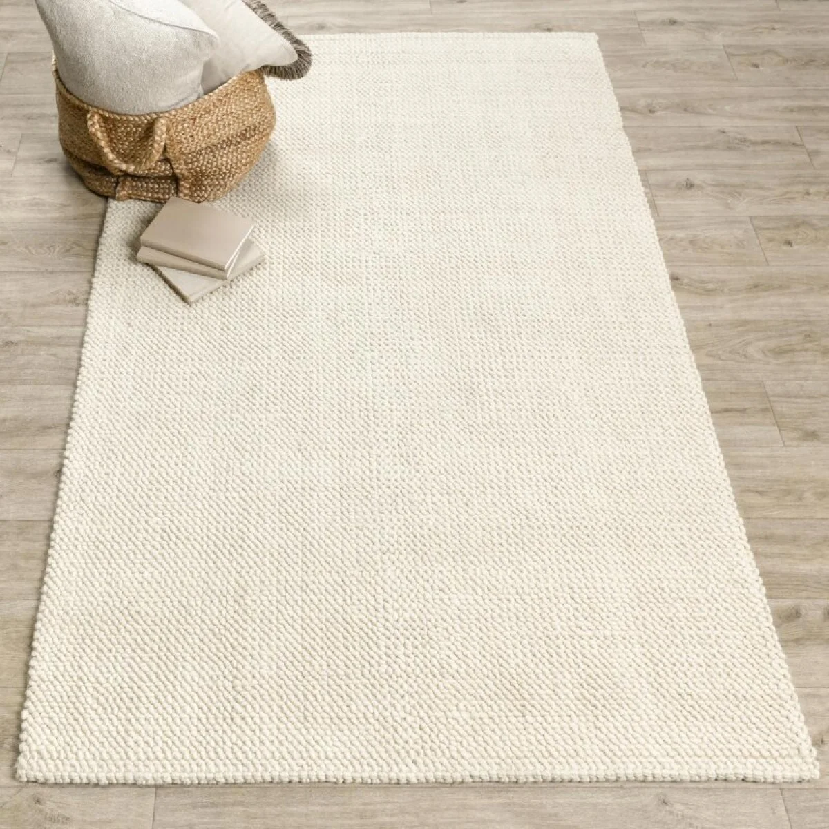 Cosi Wool/jute Ivory 9’x12′ Rugs Classic Home 9
