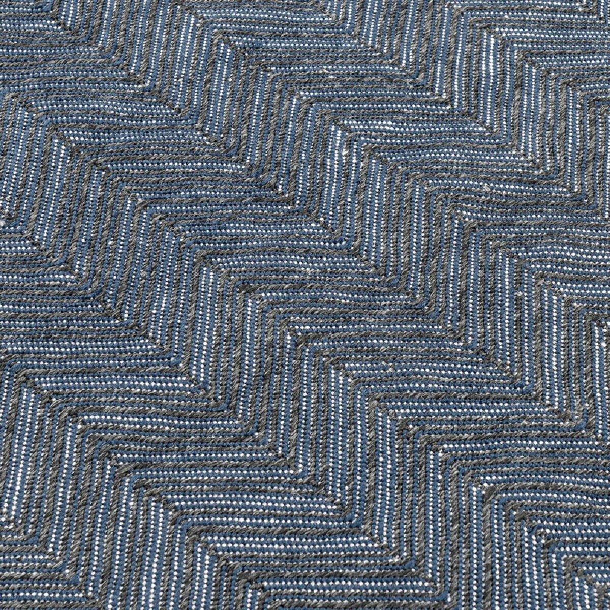 Indoor/outdoor Augusta Stone Gray 1’x1′ swatch Rugs blue 6