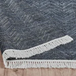 Indoor/outdoor Augusta Stone Gray 8’x10′ Rugs blue 14