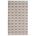 Indoor/outdoor Banning Pebble Gray 1’x1′ swatch Rugs Classic Home 10