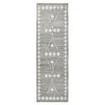 Indoor/outdoor Oasis Rug – Gray Multi 2.6’x8′ Rugs Classic Home 9