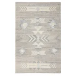 Indoor/outdoor Caravan Gray Multi 1’x1′ swatch Rugs Classic Home 6
