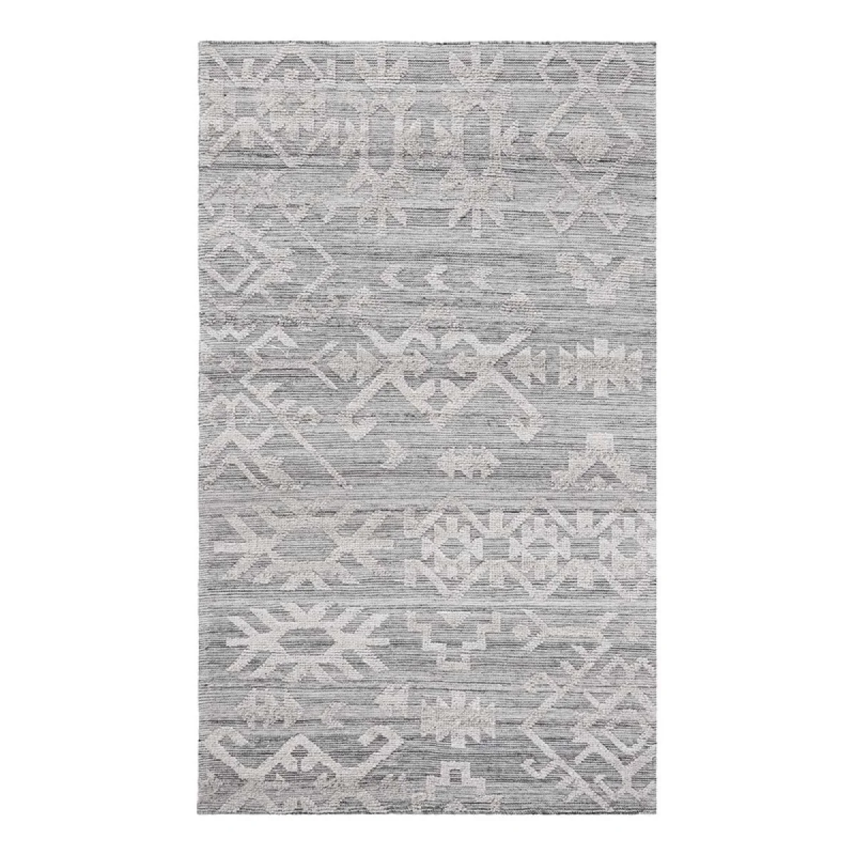 Indoor/outdoor Tundra Gray Multi 1’x1′ swatch Rugs Classic Home 4