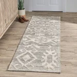 Indoor/outdoor Tundra Gray Multi 2.6’x8′ Rugs Classic Home 13