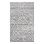 Indoor/outdoor Tundra Gray Multi 5’x8′ Rugs Classic Home 6