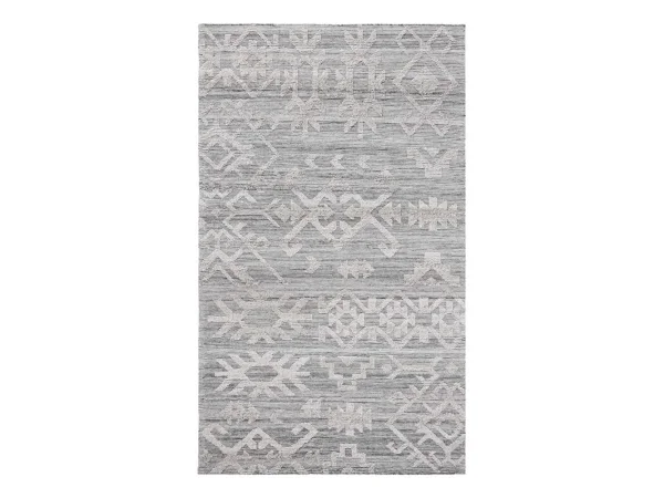 Indoor/outdoor Tundra Gray Multi 5’x8′ Rugs Classic Home