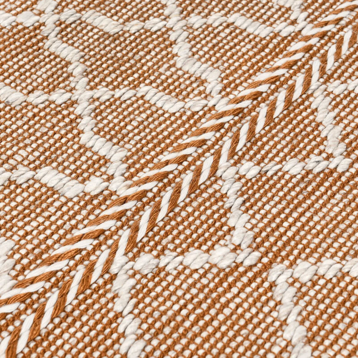 Indoor/outdoor Sonora Terracotta/ivory 2.6’x8′ Rugs Classic Home 8