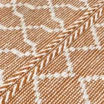 Indoor/outdoor Sonora Terracotta/ivory 2.6’x8′ Rugs Classic Home 15