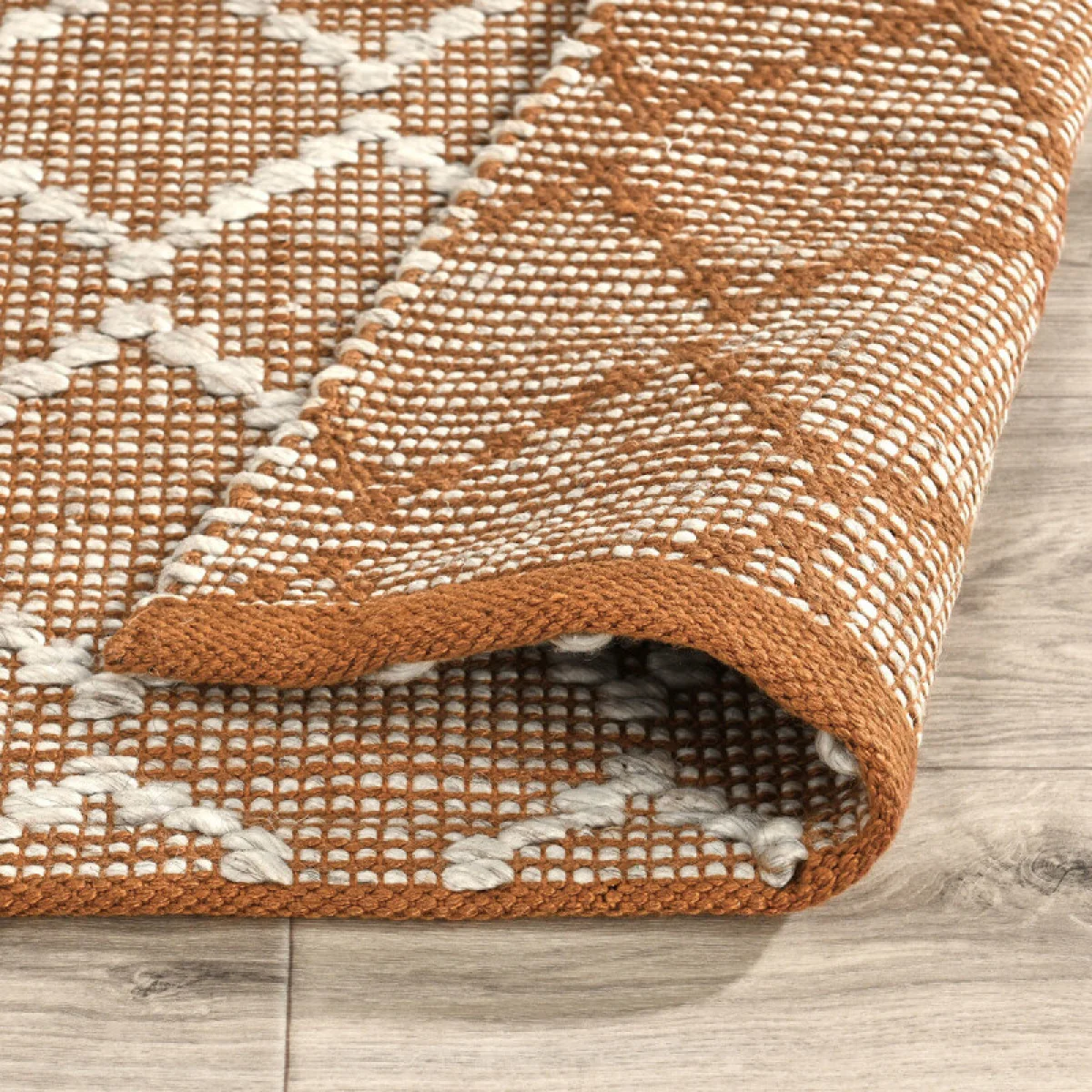 Indoor/outdoor Sonora Terracotta/ivory 2.6’x8′ Rugs Classic Home 9