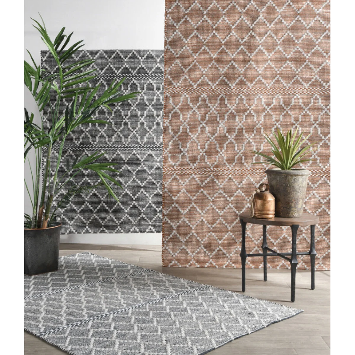 Indoor/outdoor Sonora Terracotta/ivory 8’x10′ Rugs Classic Home 9