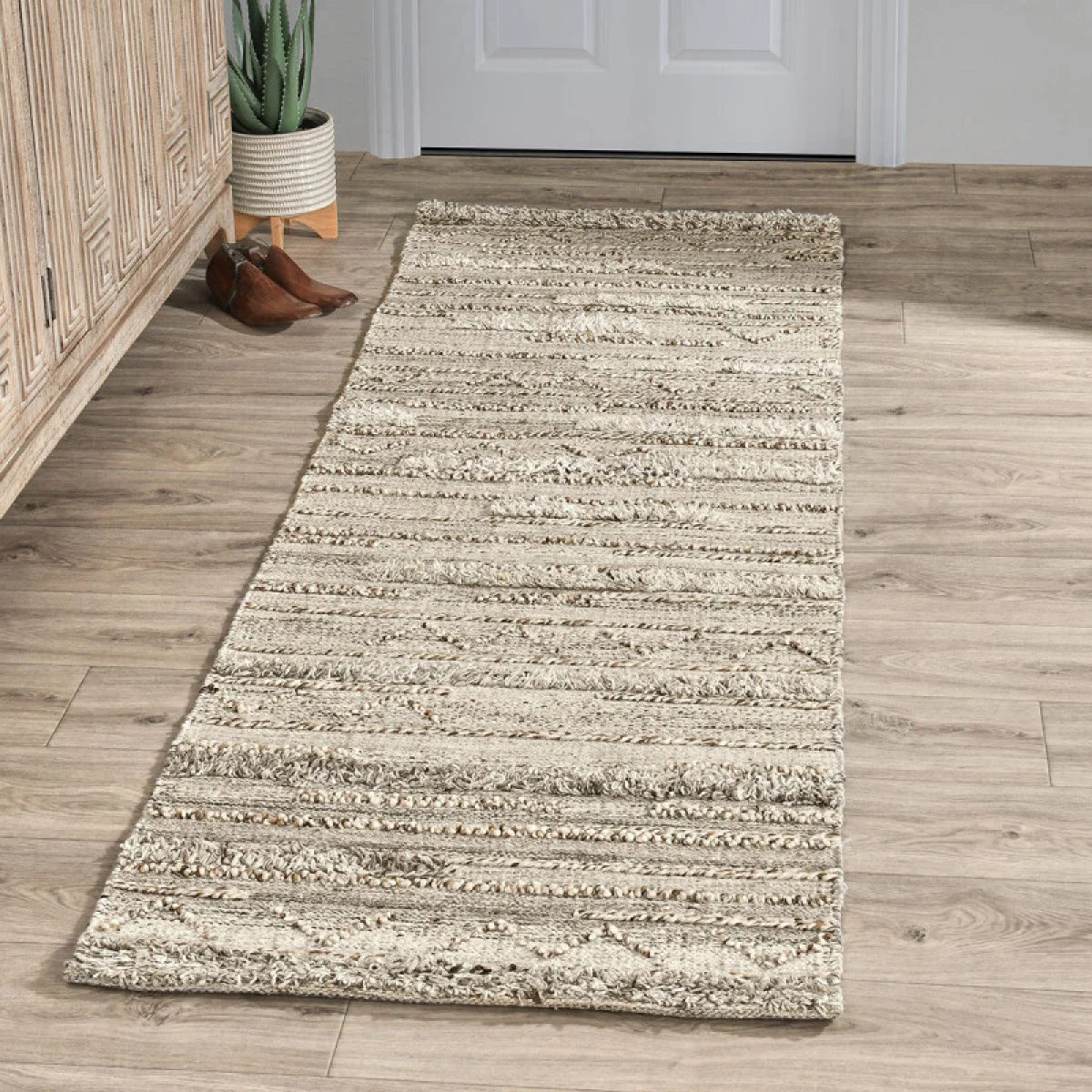 Indoor/outdoor Fallon Gray Multi 2.6’x8′ Rugs Classic Home 9