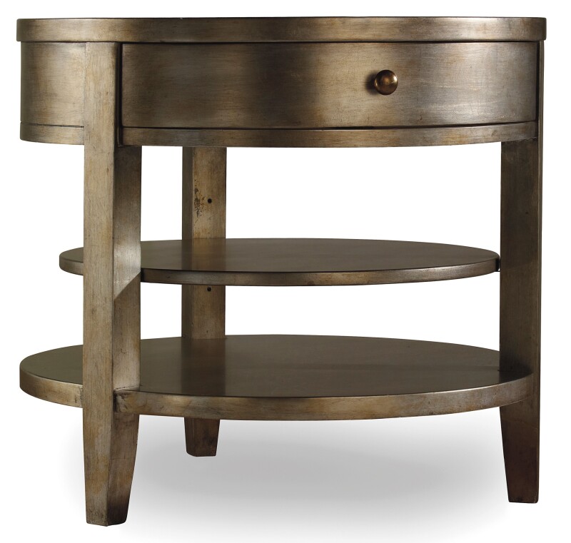 Sanctuary One-Drawer Round Lamp Table – Visage Accent Furniture Accent Furniture 4 Sanctuary One-Drawer Round Lamp Table – Visage Accent Furniture Accent Furniture 4
