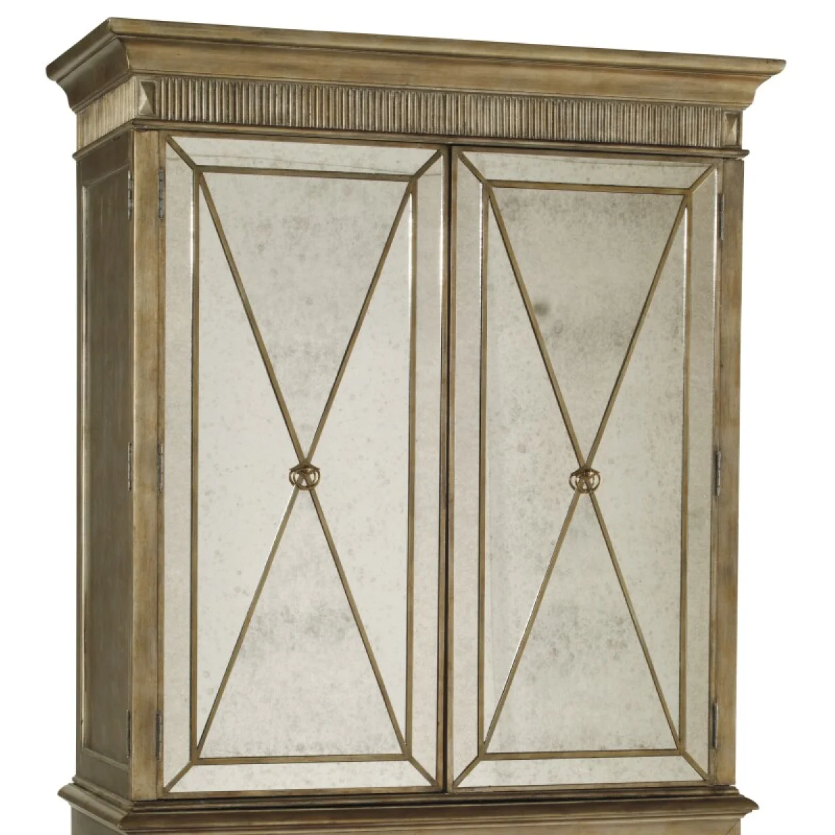 Bedroom Sanctuary Armoire Top – Visage Dressers Brown 4