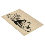 Kitty Crew Doormat 24×36 – Black/sand Rugs Classic Home 11