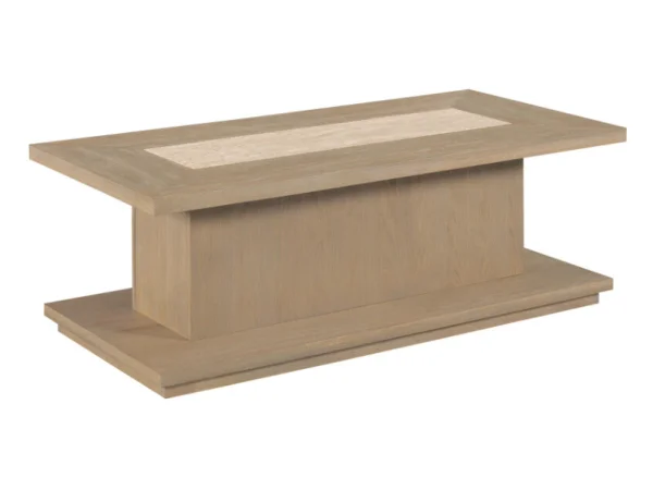 Windover Balance Rectangular Coffee Table Cocktail & Coffee Tables black