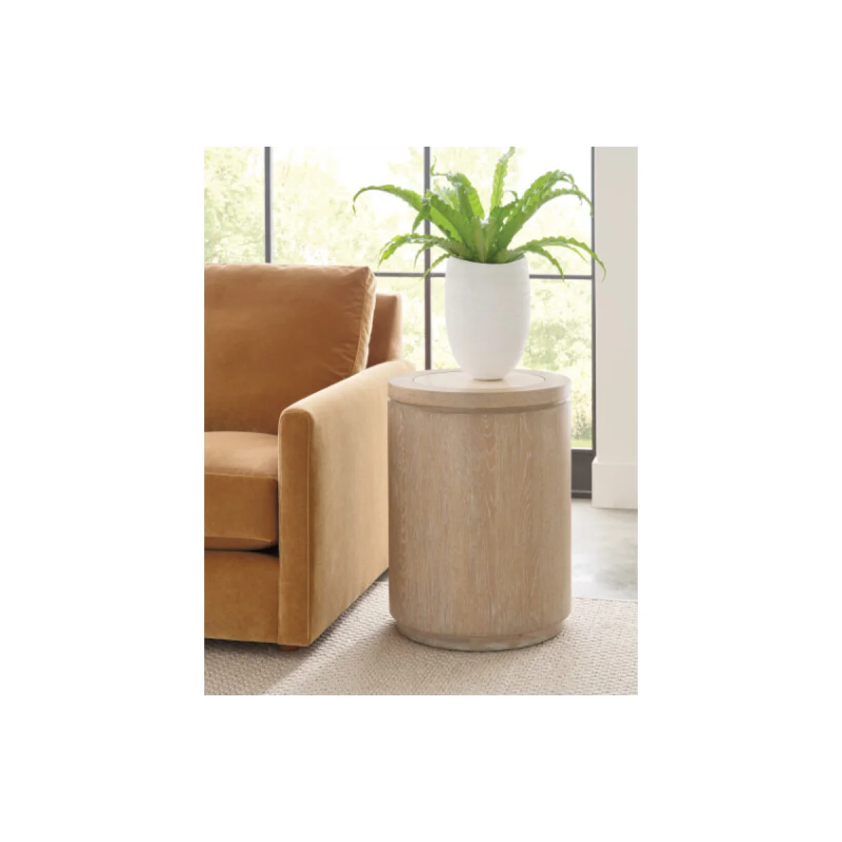 Windover Gatner Round Drum Table End tables End Tables 6