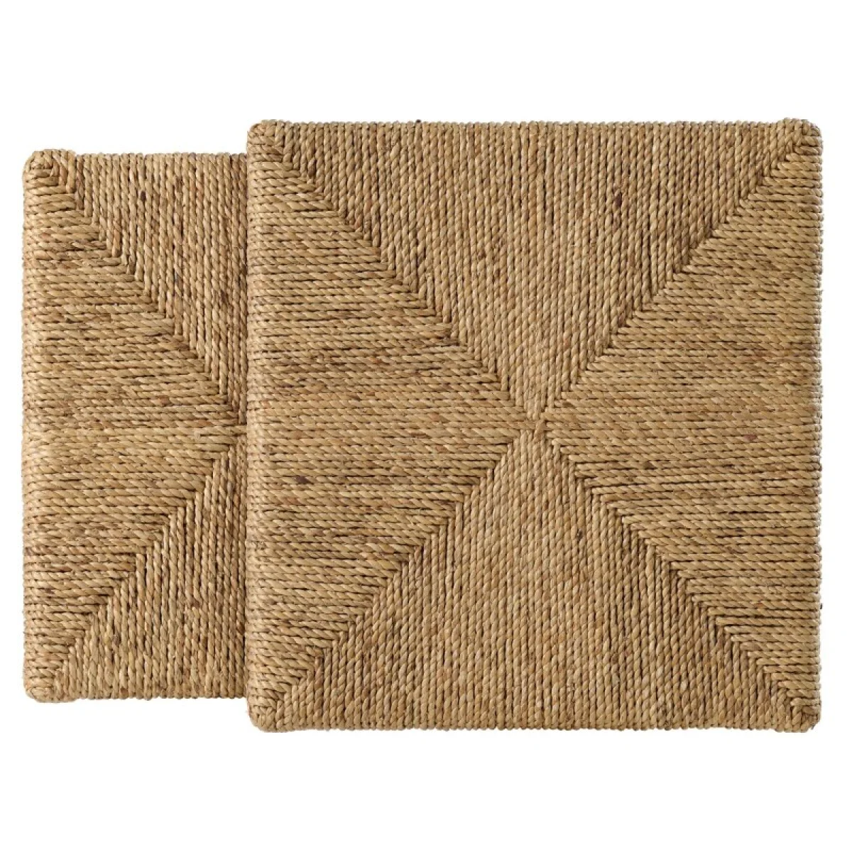 Woven Nesting Table Chairside Tables Brown 7